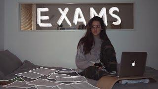 the weekend before exams (21hrs of study) // leaving cert