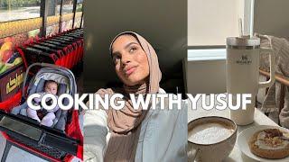 Vlog | Cooking with Yusuf & his night terror, random day in the life | Noha Hamid