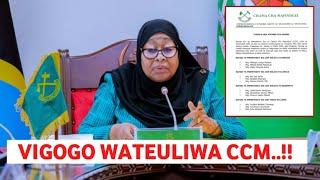 Rais samia afanya uteuzi mkubwa ndani ya CCM vigogo wateuliwa kugombea