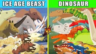 Prehistoric Animals vs Dinosaurs [S1] | Animal Animation