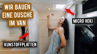 DUSCHE bauen im VAN ∙ Nasszelle mit Dachfenster ∙ Teil 1 ∙ DIY Campervan Selbstausbau #17