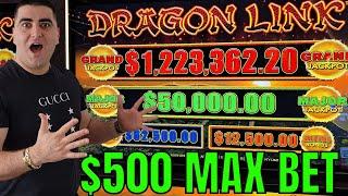 $500 Spins on Dragon Link – INSANE COMEBACK with MEGA JACKPOTS! 