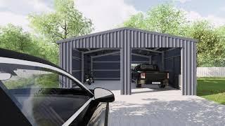 Double Garage - Modular Buildings Australia