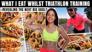 What I Eat Whilst Triathlon Training | training update + FINALLY revealing something!!!!