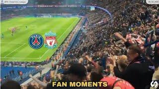 The moment PSG Fans Fell Silent, Liverpool Fans Cheered