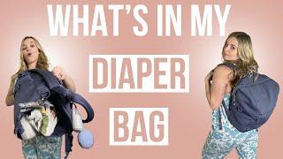 WHAT'S IN MY DIAPER BAG?! NEWBORN DIAPER BAG ESSENTIALS