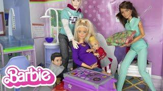 Barbie Family Hospital Mix Up With The New Baby