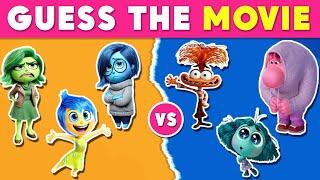 Guess The MOVIE by Emoji ?  Inside Out 2 Movie  Envy, Embarrassment, Anxiety, Ennui | Racoon Quiz