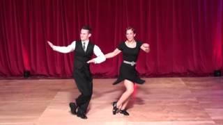 ESDC 2015 - Advanced Lindy Hop Classic Showcase - Finals - William Mauvais & Maeva Truntzer