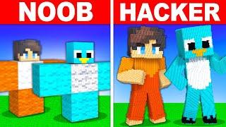 NOOB vs HACKER: I Cheated In a MILO & CHIP Build Challenge!