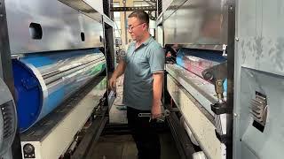 how to operate flexo printer machine