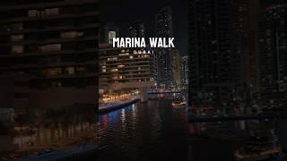 Dubai Marina Walk #dubaimarinawalk #marinawalk #dubai #uae #unitedarabemirates