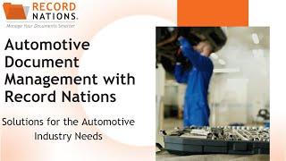 Automotive Document Management with Record Nations