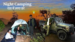 Camping on a cliff | Car Camping | Night Camping | trekking