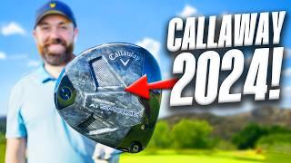 NEW 2024 DRIVER - CALLAWAY PARADYM AI SMOKE REVIEW!