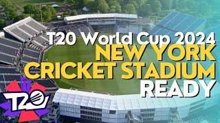 Latest update of Nassau County International Cricket Stadium NY | T20 World Cup 2024 | New York