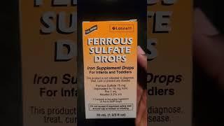 Iron Drops (Ferrous Sulfate)