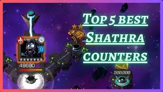 Top 5 Counters for The Shathra | Easy Solo | MCOC |