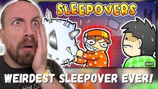 WEIRDEST SLEEPOVER EVER!!! SocksStudios sleepovers (REACTION!!!)