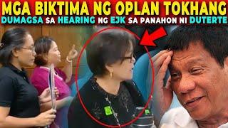  Mga BIKTIMA ng OPLAN TOKHANG DUMAGSA sa HEARING ng EJK sa PANAHON ni DUTERTE | Jevara PH