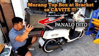 Murang Top box at bracket ng motor sa CAVITE para kay Shiro ( Fazzio )