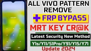 How to Unlock PIN/Pattern/Password Vivo Mobile !! Vivo V19/Y11/Y91/Y17/Y71/V11/S1Pro With MRT CR@K️