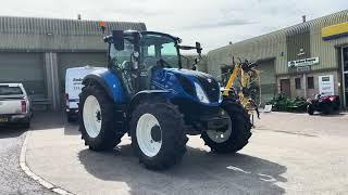 Andrew Symons Ltd New Holland T5.120 Electro Command Tractor Walk Around Video NH999001 (NEW)