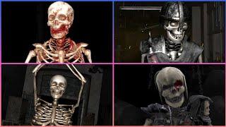 SKELETONS Slap All Characters on Every Map - Soul Eyes Demon: Horror Skulls Game New Enemy Monsters