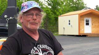 Community of tiny homes takes shape in Fredericton, N.B.