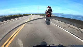 ZX10R wheelie on West Coast