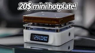 A 20$ Mini Hotplate for SMD Rework! Sequre T55 Review