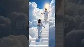 jesus hug the woman ️