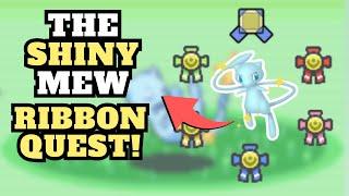 Obtaining EVERY RIBBON on SHINY MEW in Generation 3