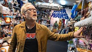 Adam Savage at the Largest Star Wars Memorabilia Collection!