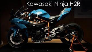 Kawasaki Ninja H2R - TAMIYA 1/12 scale plastic model [Full Build]