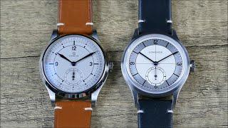 On the Wrist, from off the Cuff: Omega CK 859 vs. Longines Heritage Classic Sector Dial Comparison