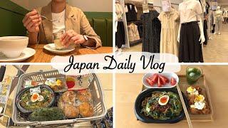 shopping at Daiso, clothing store, and grocery store | days busy with teachers meetings