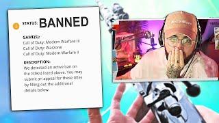 I got banned on Call of Duty..