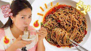 Asian at Home | The Best Sesame Noodles From Korea Under 6 Minutes!