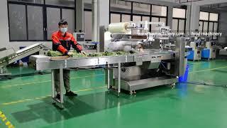 Vegetable packing machine