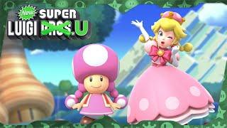 New Super Luigi U Deluxe for Switch ᴴᴰ Full Playthrough (All Star Coins, Solo Toadette/Peachette)