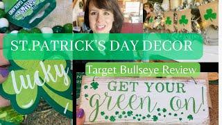 St. Patrick’s Day Decor | Target Bullseye | Simple & Save | Crafts |Decorate with Me!