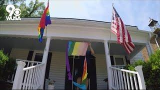 LGBTQ flags stolen, slashed  in a small Virginia town