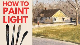 How to Paint Light in Watercolor