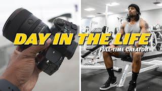 FULL TIME CREATOR | A DAY IN THE LIFE OF TERRY WARFIELD (SONY A7IV VLOG)
