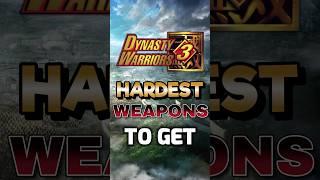 Top 10 Hardest 4th Weapons To Get in Dynasty Warriors 3! #dynastywarriors #top10