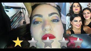 I WENT TO THE WORST REVIEWED MAKEUP ARTIST IN MY CITY WITH MY FRIENDS !