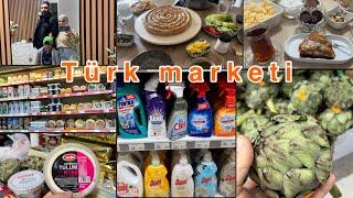 Plansız alınan kararlar/eşimin amcasına gittik şehrekısa bir türk marketine uğradık enginar gelmiş.