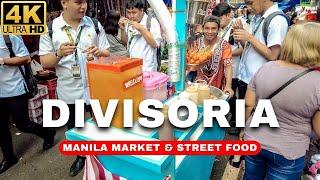 [4K] Ultimate Divisoria Experience | Market and Street Food Tour | Manila City, Philippines