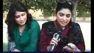 Maya Khan & Co. catching dating couples - Live on a Morning Show!